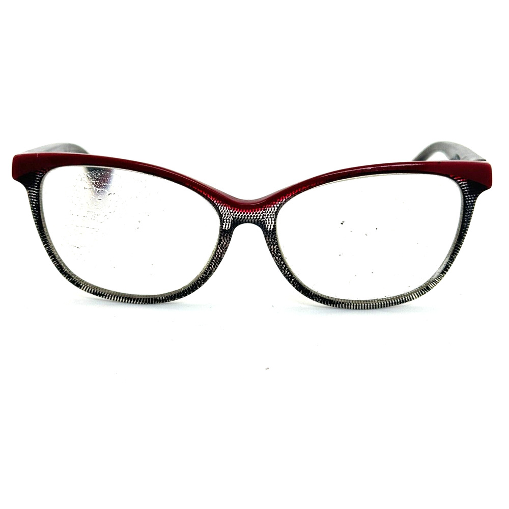 William Morris 2913 C3 Eyeglasses Black red Eye Full Rim Frames 53-15-135 H14713